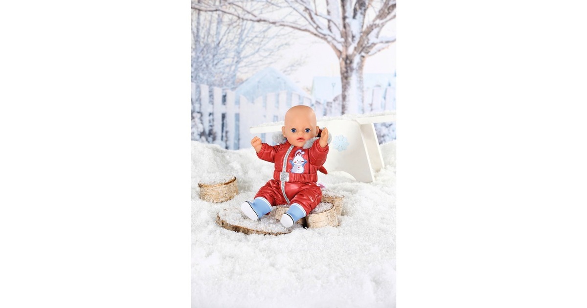 ZAPF Creation BABY born® Kindergarten Schneeanzug 36cm, Puppenzubehör