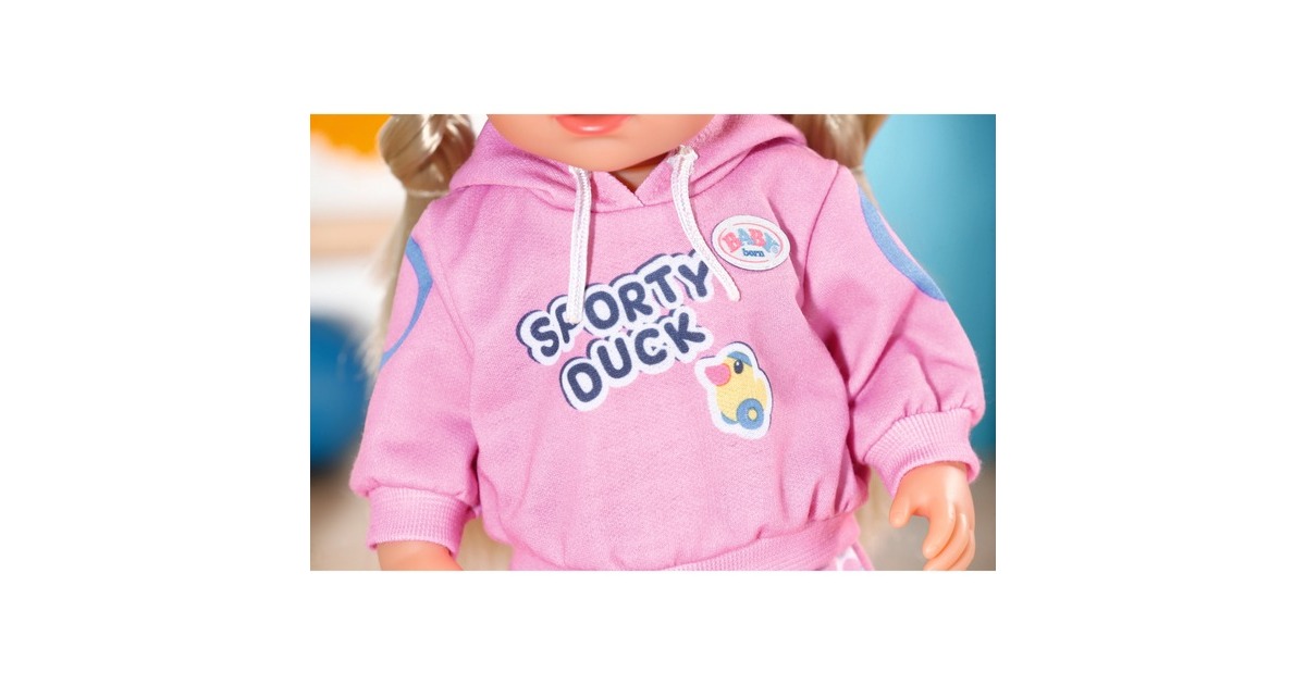 ZAPF Creation BABY born® Kindergarten Sport Outfit 36cm, Puppenzubehör
