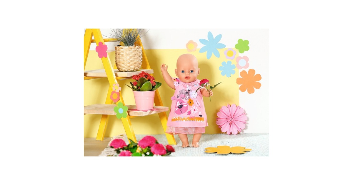 ZAPF Creation BABY born® Kleid Hund 43cm, Puppenzubehör(inklusive Kleiderbügel)
