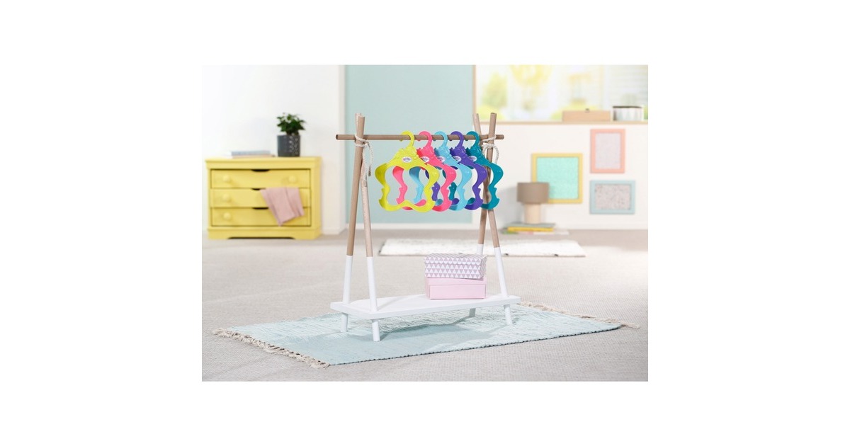 ZAPF Creation BABY born® Kleiderbügel 5er Pack 43cm, Puppenzubehör