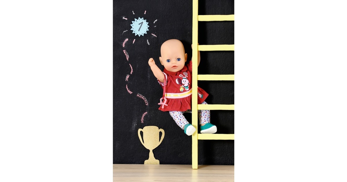 ZAPF Creation BABY born® Little Sport Outfit 36cm, Puppenzubehör(rot)