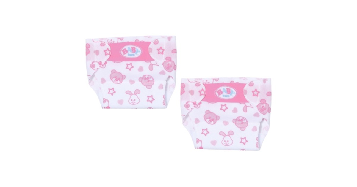 ZAPF Creation BABY born® Little Windeln (2 Stück) 36cm, Puppenzubehör