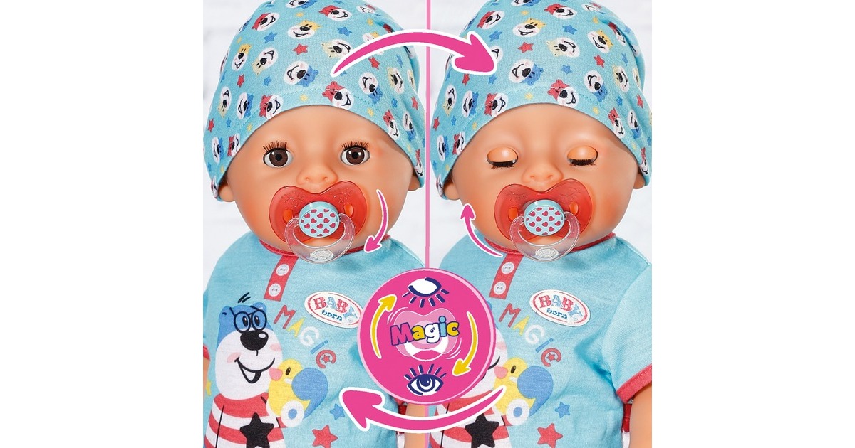 ZAPF Creation BABY born® Magic Boy 43cm, Puppe