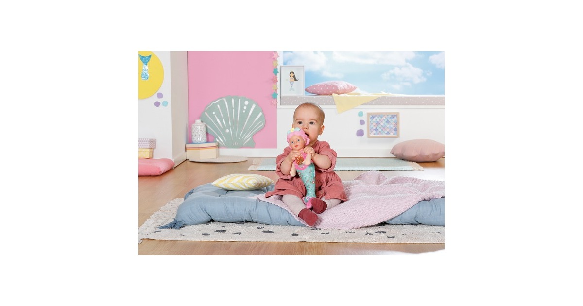 ZAPF Creation BABY born® Meerjungfrau for babies, Puppe(30 cm)