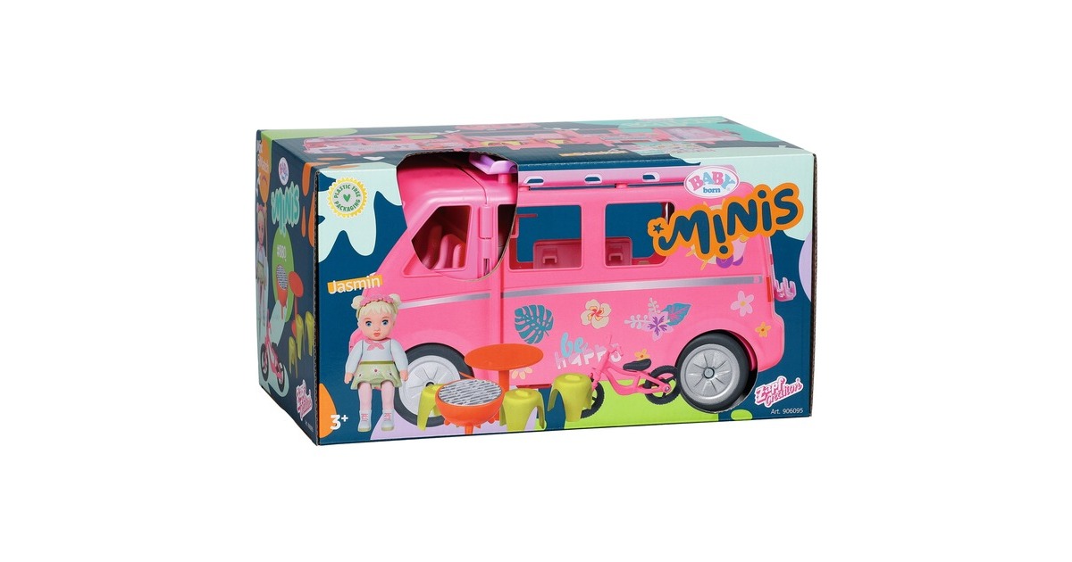 ZAPF Creation BABY born® Minis - Campervan, Spielfahrzeug