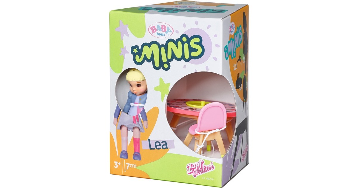 ZAPF Creation BABY born® Minis - Playset Happy Birthday, Spielfigur