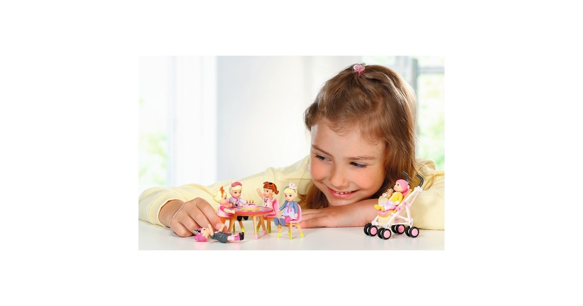 ZAPF Creation BABY born® Minis - Playset Happy Birthday, Spielfigur