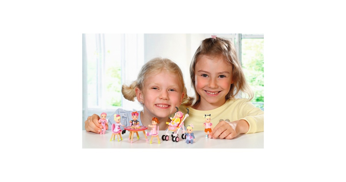 ZAPF Creation BABY born® Minis - Playset Happy Birthday, Spielfigur