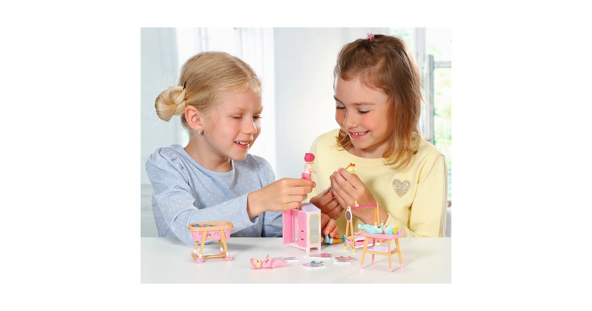 ZAPF Creation BABY born® Minis - Playset Möbelset, Puppenmöbel