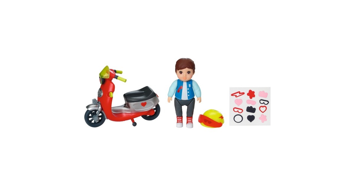 ZAPF Creation BABY born® Minis - Playset Scooter, Spielfigur