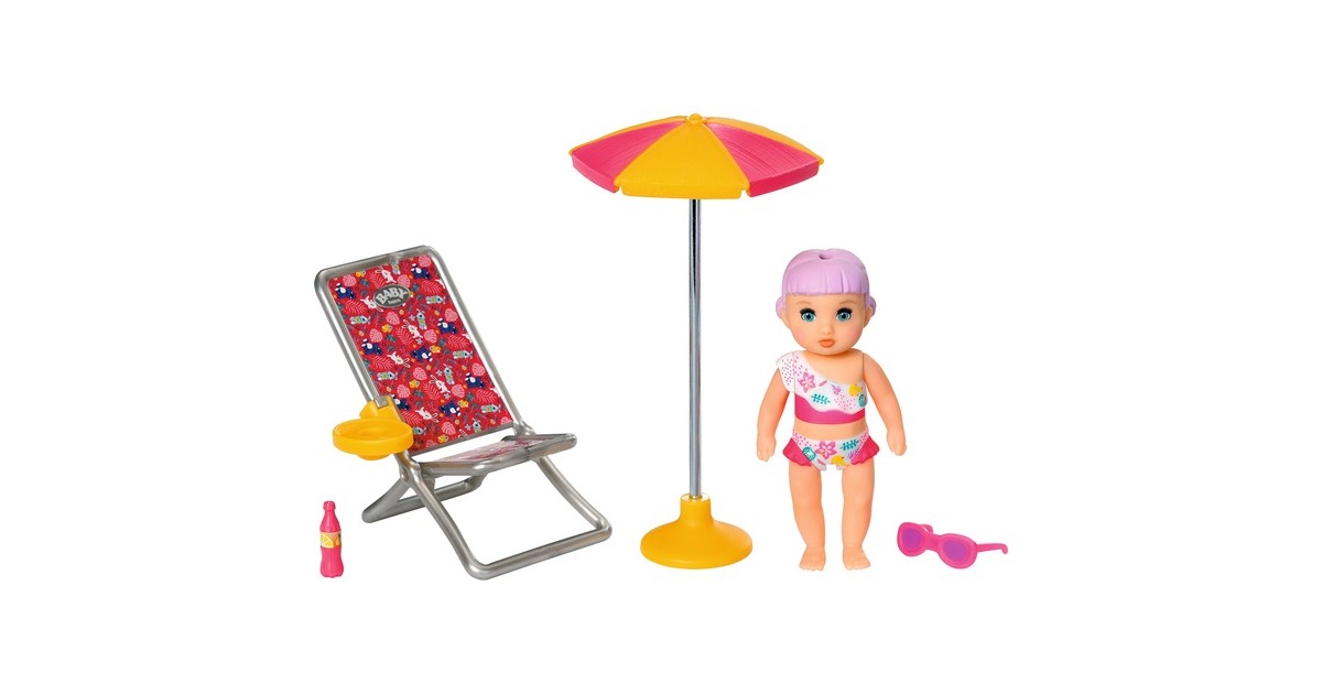 ZAPF Creation BABY born® Minis - Playset Summertime, Spielfigur