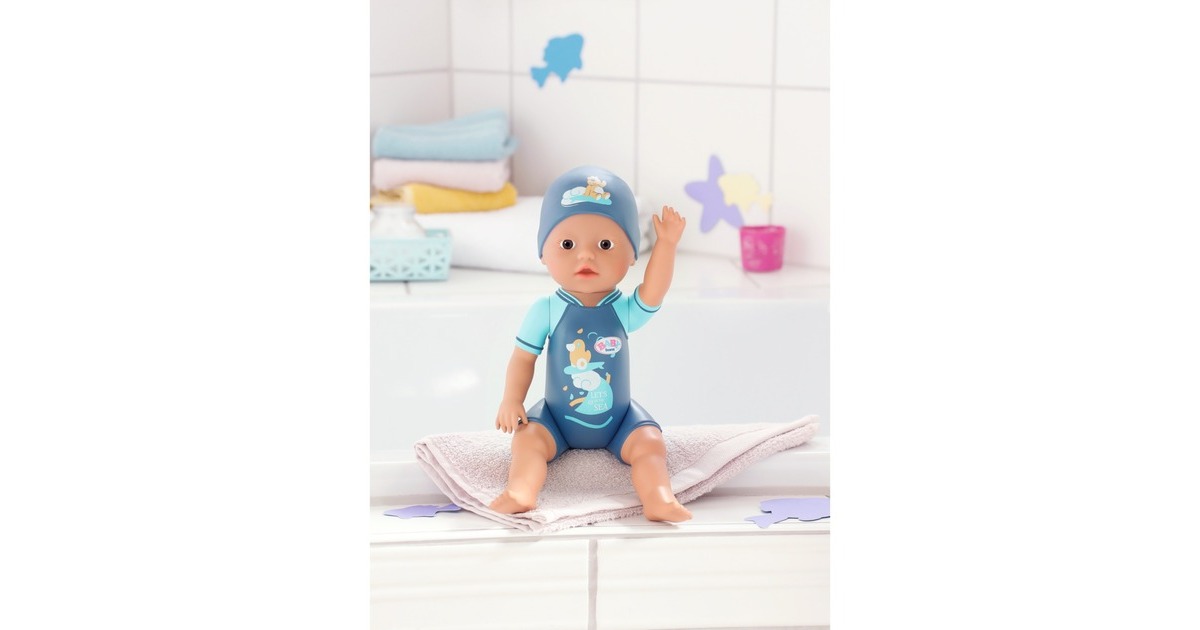 ZAPF Creation BABY born® My First Swim Boy 30cm, Puppe