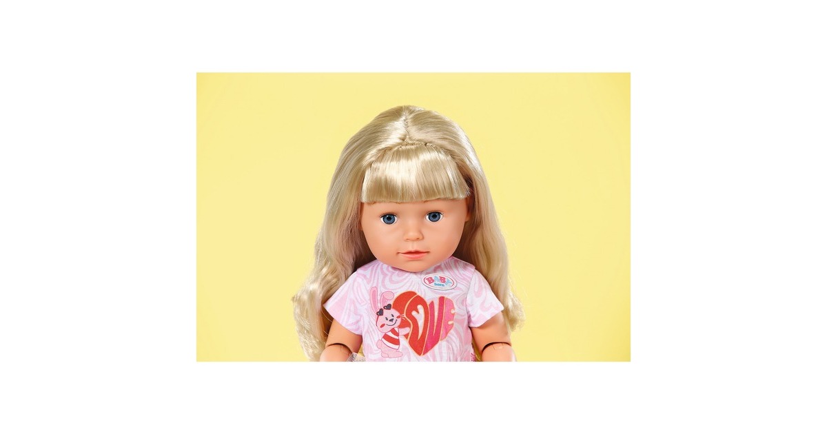 ZAPF Creation BABY born® Sister Play & Style 43cm, Puppe