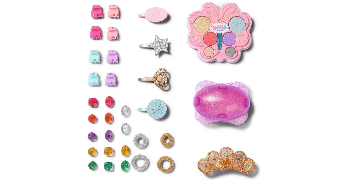 ZAPF Creation BABY born® Sister Styling Head Princess, Schmink- und Frisierkopf