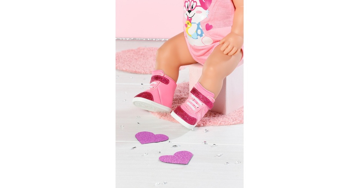 ZAPF Creation BABY born® Sneakers pink 43cm, Puppenzubehör