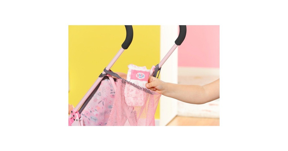 ZAPF Creation BABY born® Stroller mit Tasche, Puppenwagen