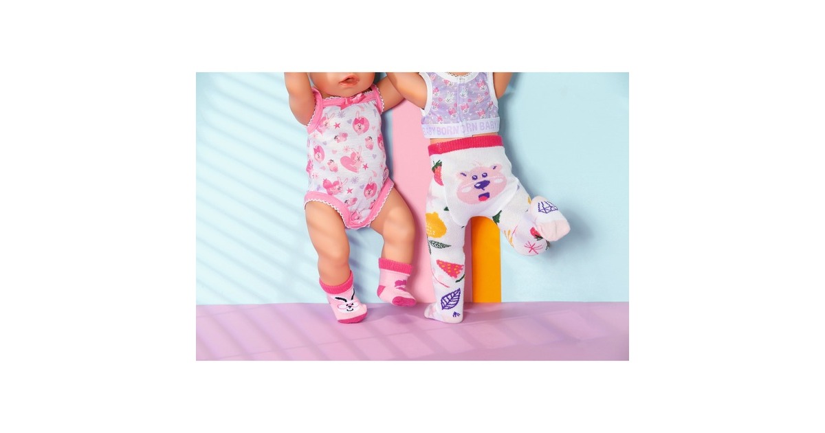ZAPF Creation BABY born® Strumpfhose & Socken 43cm, Puppenzubehör(sortierter Artikel)