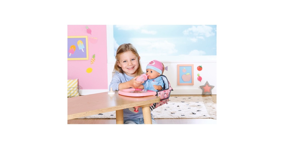 ZAPF Creation BABY born® Tischsitz, Puppenzubehör(für Tischplatten von 15-40 mm)