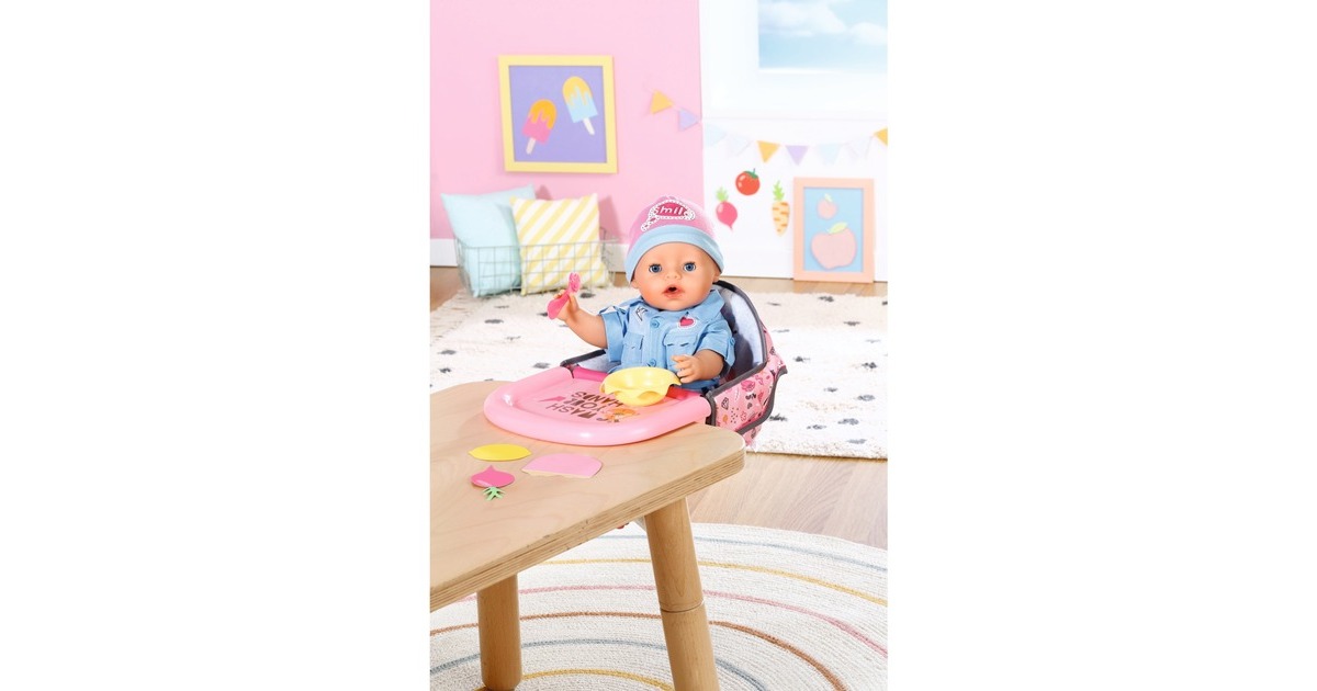ZAPF Creation BABY born® Tischsitz, Puppenzubehör(für Tischplatten von 15-40 mm)