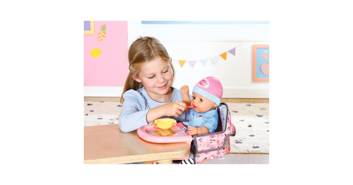 ZAPF Creation BABY born® Tischsitz, Puppenzubehör(für Tischplatten von 15-40 mm)