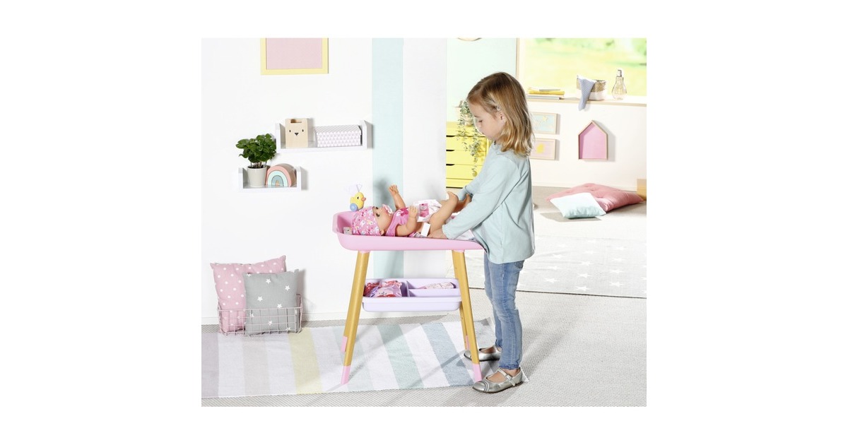 ZAPF Creation BABY born® Wickeltisch, Puppenzubehör