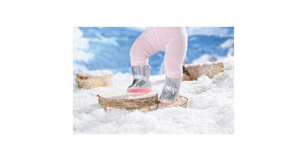 ZAPF Creation BABY born® Winterstiefel niedrig 43cm, Puppenzubehör