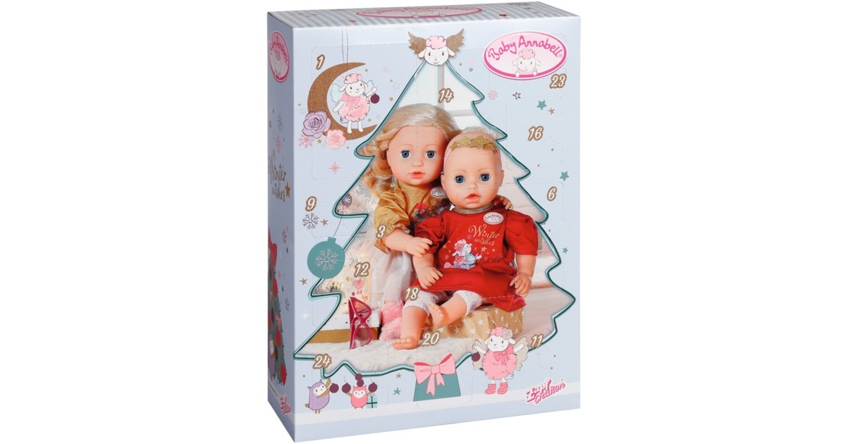ZAPF Creation Baby Annabell® Aventskalender 2023, Puppenzubehör