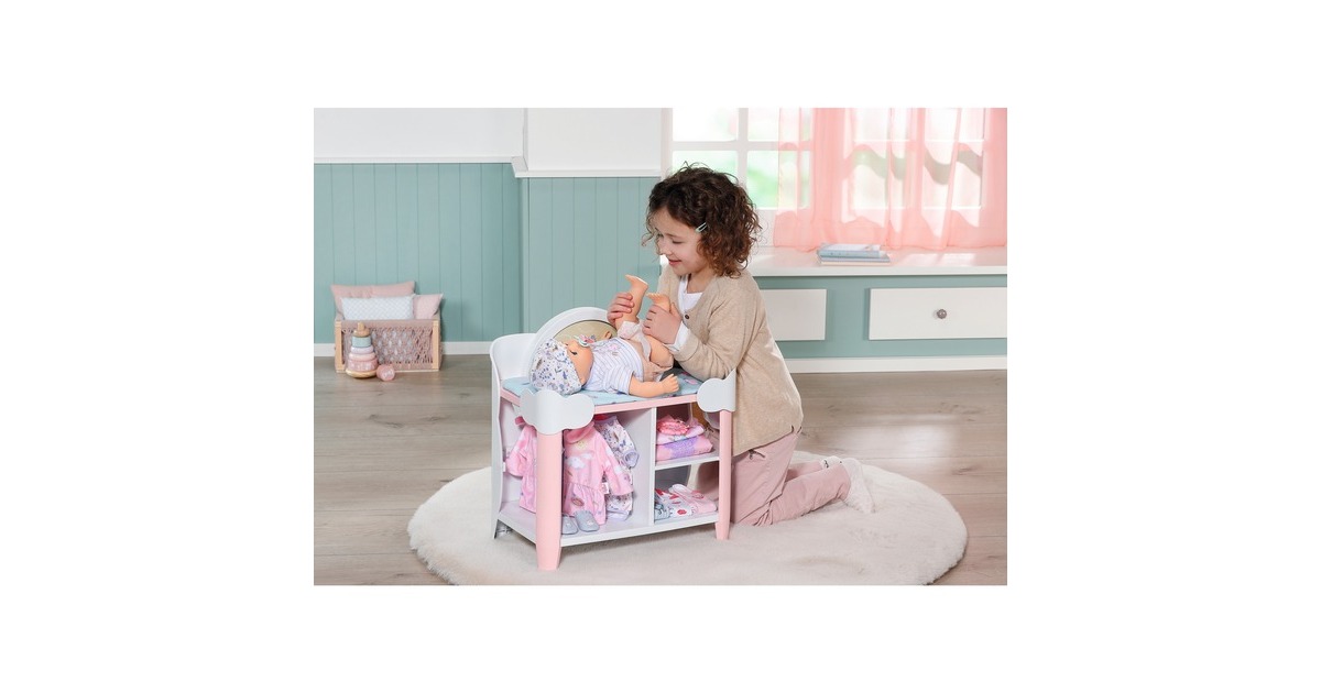 ZAPF Creation Baby Annabell® Day&Night Wickeltisch, Puppenmöbel
