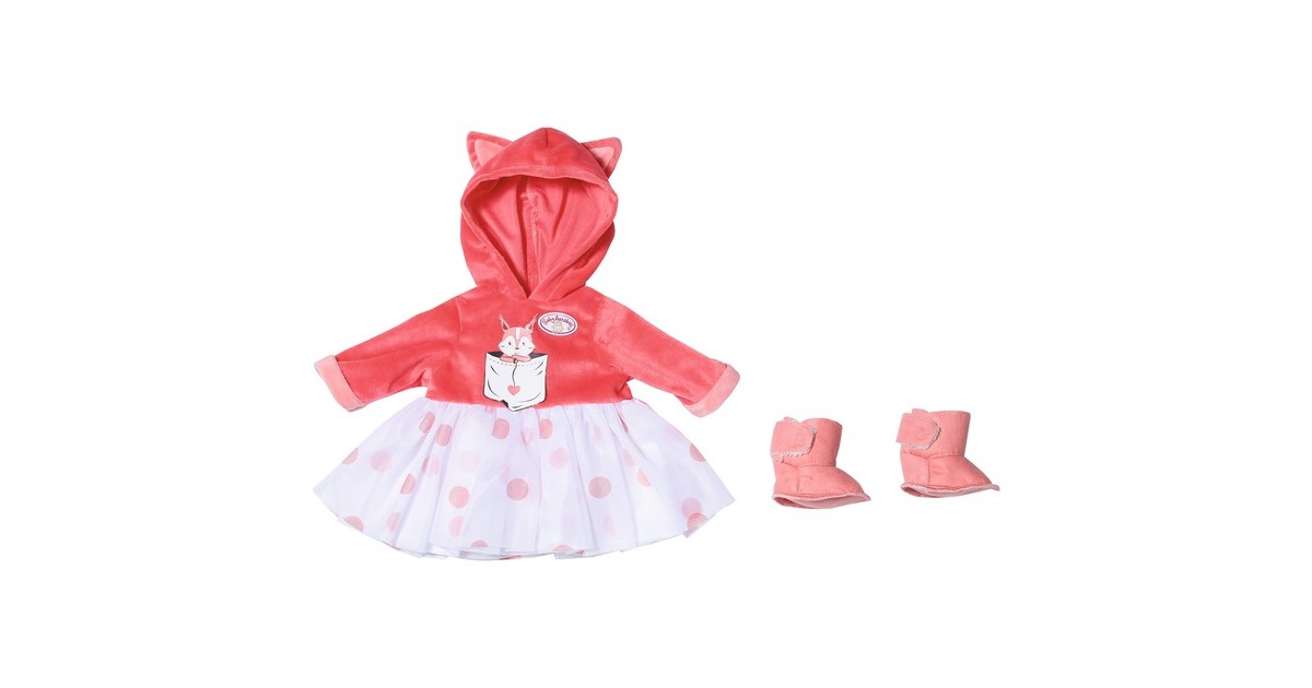 ZAPF Creation Baby Annabell® Deluxe Eichhörnchen Tutu 43 cm, Puppenzubehör