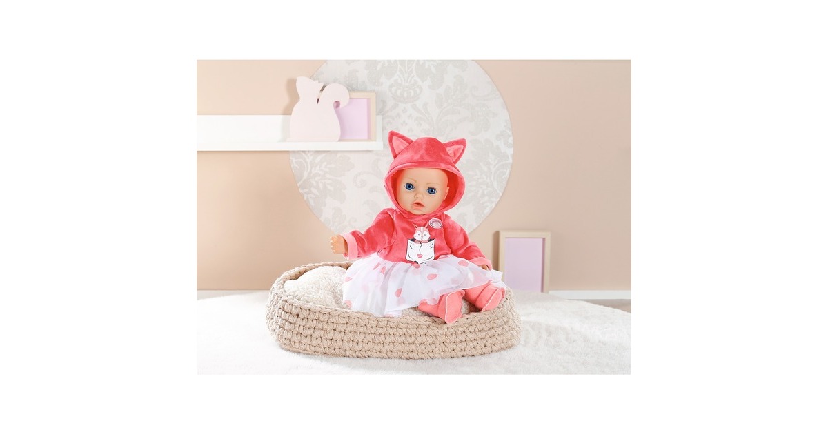 ZAPF Creation Baby Annabell® Deluxe Eichhörnchen Tutu 43 cm, Puppenzubehör
