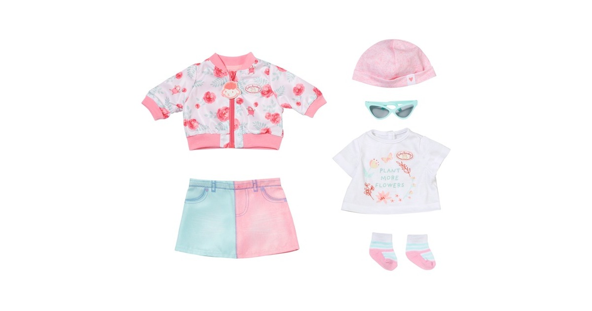 ZAPF Creation Baby Annabell® Deluxe Frühling 43cm, Puppenzubehör