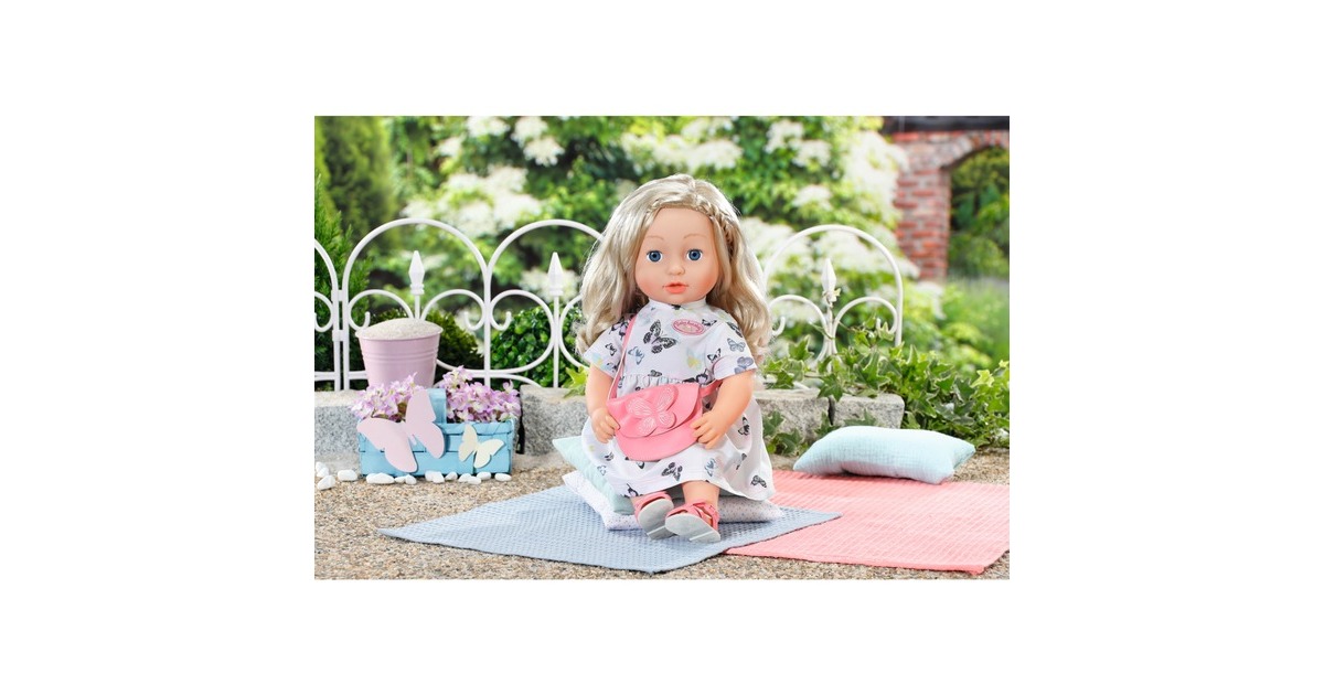 ZAPF Creation Baby Annabell® Kleid Set 43cm, Puppenzubehör(inklusive Kleiderbügel)