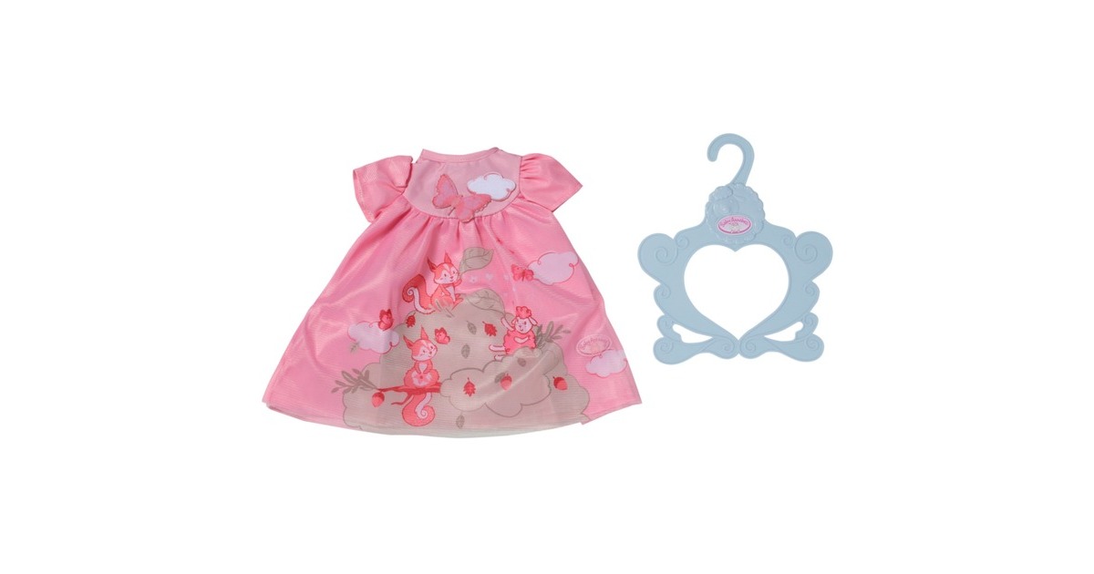 ZAPF Creation Baby Annabell® Kleid pink, Puppenzubehör(43 cm)