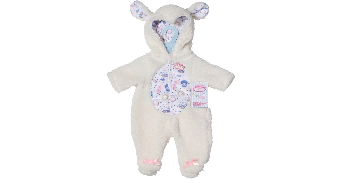 ZAPF Creation Baby Annabell® Kuschelanzug Schaf 43 cm, Puppenzubehör