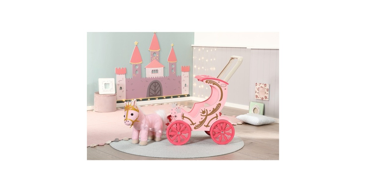 ZAPF Creation Baby Annabell® Little Sweet Kutsche & Pony, Puppenzubehör