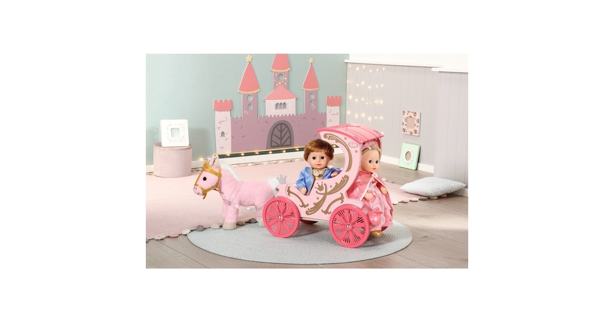 ZAPF Creation Baby Annabell® Little Sweet Kutsche & Pony, Puppenzubehör