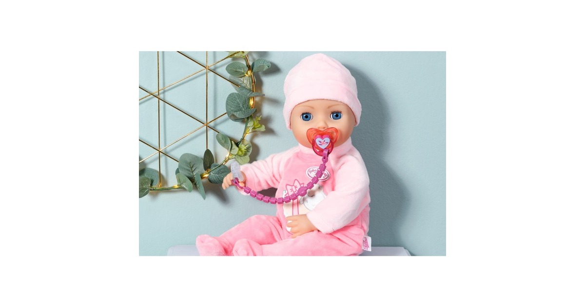 ZAPF Creation Baby Annabell® Schnuller mit Clip, Puppenzubehör