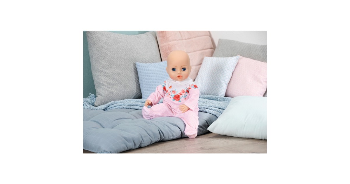ZAPF Creation Baby Annabell® Strampler rosa Blumen 43cm, Puppenzubehör