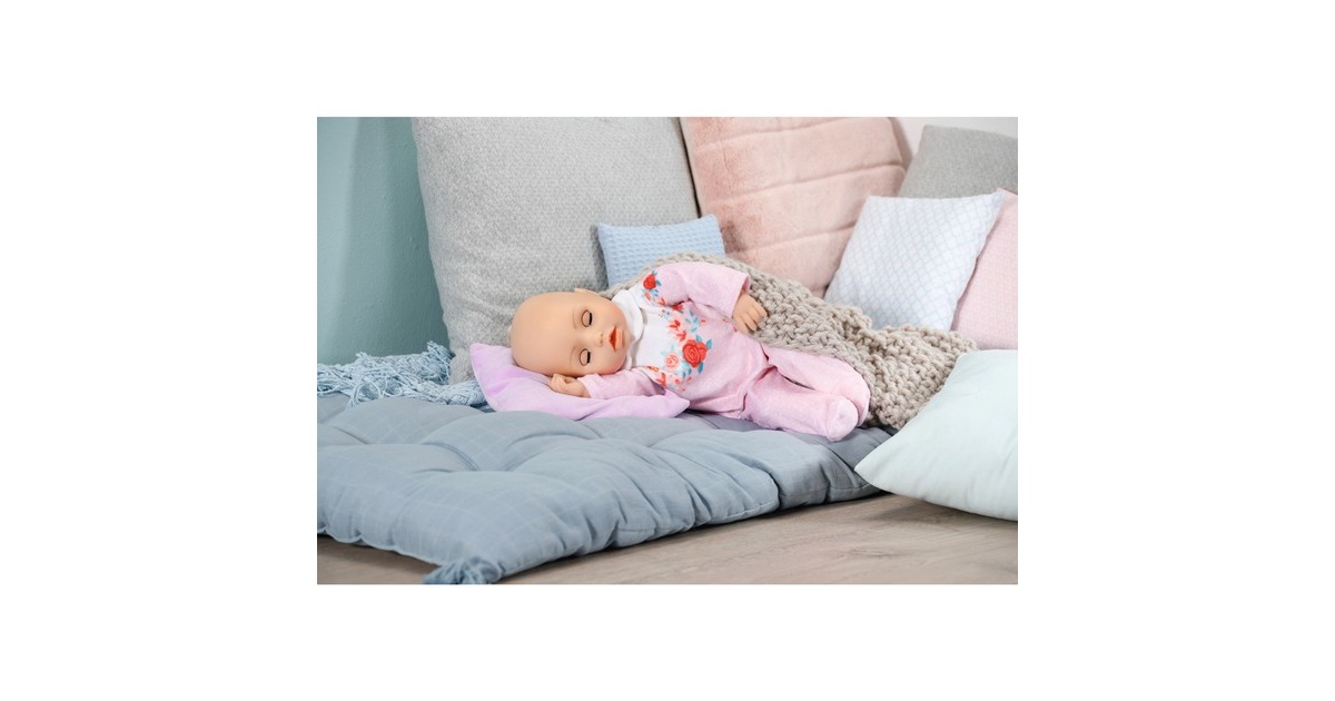 ZAPF Creation Baby Annabell® Strampler rosa Blumen 43cm, Puppenzubehör