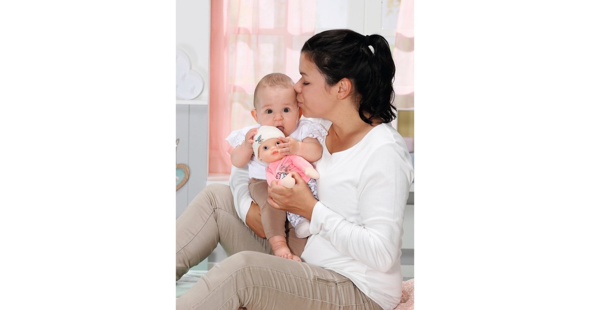ZAPF Creation Baby Annabell® Sweetie for babies 30cm, Puppe(mit Rassel im Inneren)