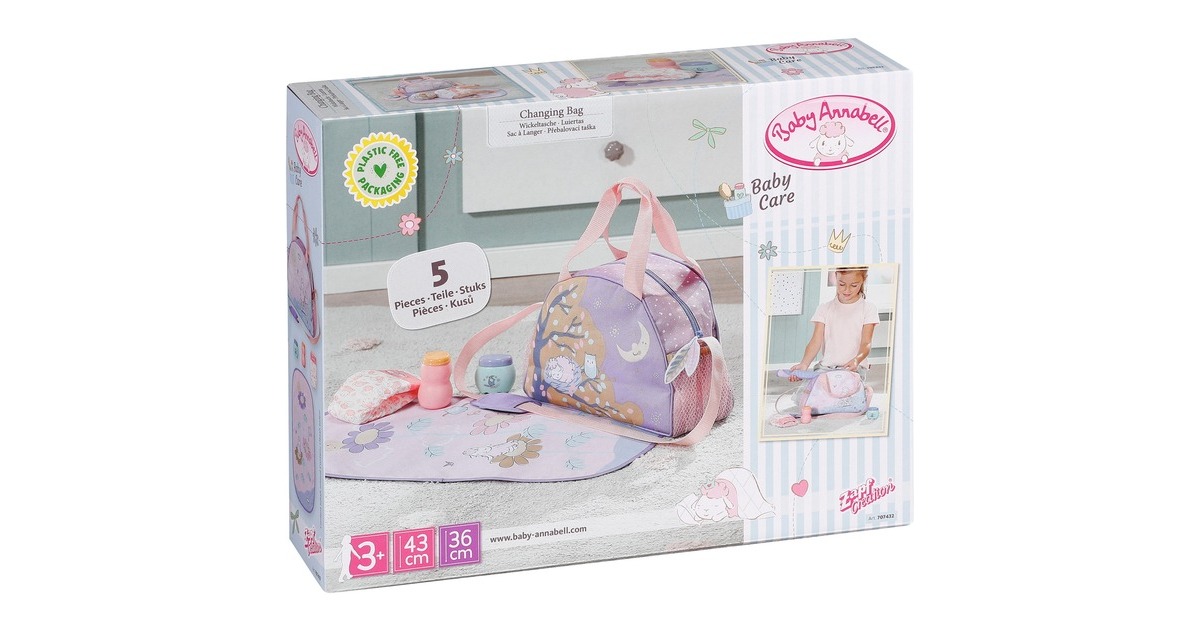 ZAPF Creation Baby Annabell® Wickeltasche, Puppenzubehör