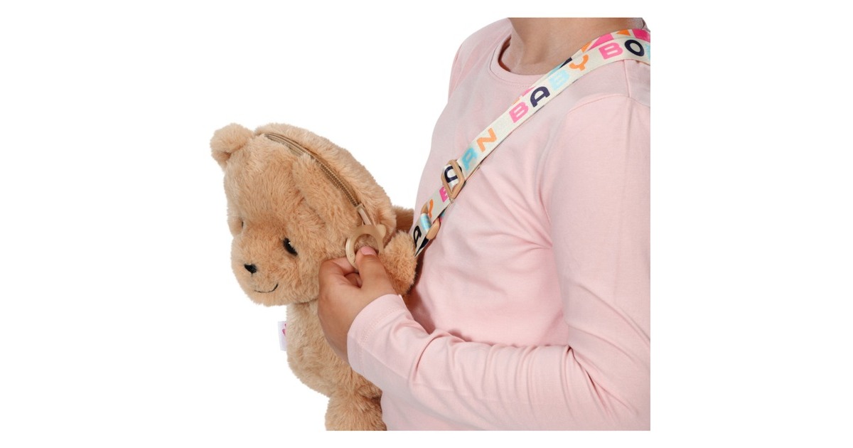 ZAPF Creation Zapf BABY born Bärentasche(braun)