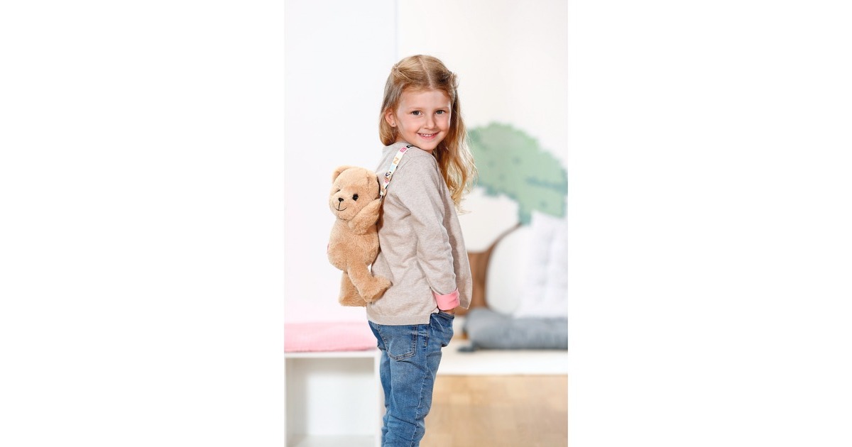 ZAPF Creation Zapf BABY born Bärentasche(braun)