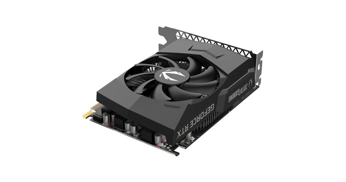 ZOTAC GeForce RTX 3050 SOLO, Grafikkarte(1x DisplayPort, 2x HDMI 2.1)