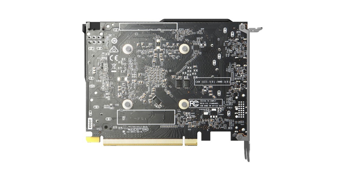 ZOTAC GeForce RTX 3050 SOLO, Grafikkarte(1x DisplayPort, 2x HDMI 2.1)