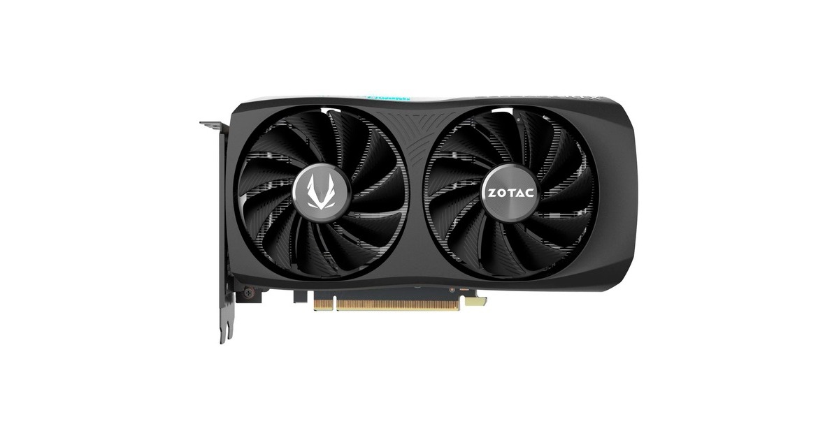 ZOTAC GeForce RTX 4060 Ti 8GB Twin Edge OC, Grafikkarte(DLSS 3, 3x DisplayPort, 1x HDMI 2.1)