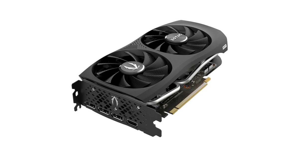 ZOTAC GeForce RTX 4060 Ti 8GB Twin Edge, Grafikkarte(DLSS 3, 3x DisplayPort, 1x HDMI 2.1)
