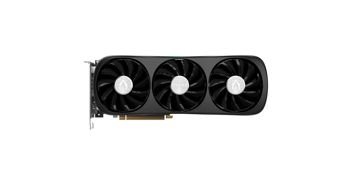 ZOTAC GeForce RTX 4070 SUPER Trinity Black Edition, Grafikkarte(DLSS 3, 3x DisplayPort, 1x HDMI 2.1)