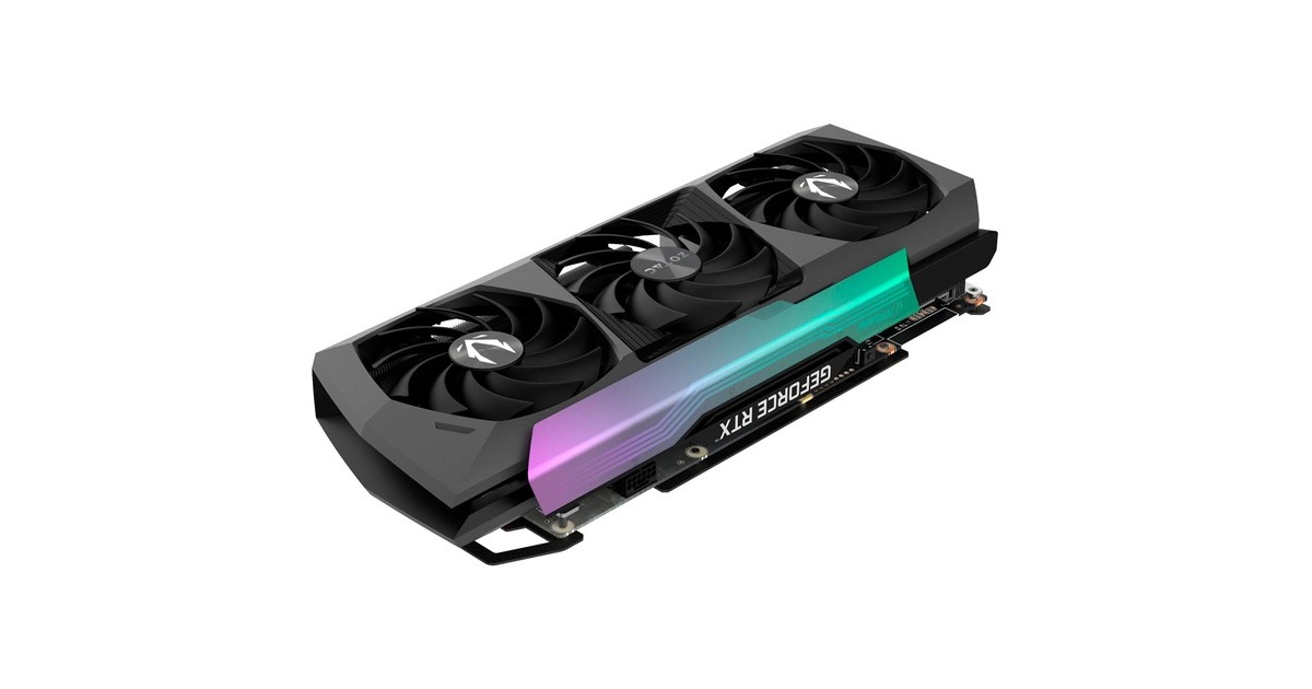 ZOTAC GeForce RTX 4070 Ti SUPER AMP HOLO, Grafikkarte(schwarz, DLSS 3, 3x DisplayPort, 1x HDMI 2.1a)