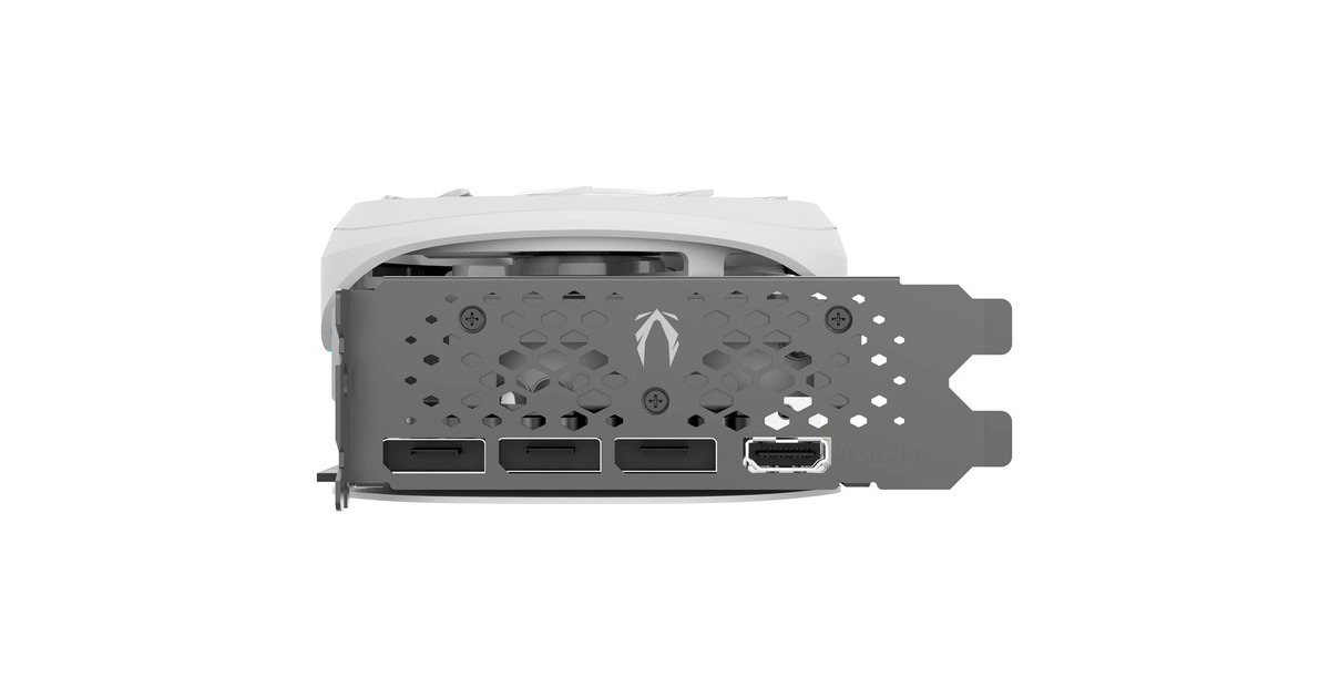ZOTAC GeForce RTX 4070 Ti SUPER Trinity OC, Grafikkarte(weiß, DLSS 3, 3x DisplayPort, 1x HDMI 2.1a)